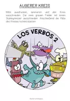 Vorschau - Arbeitsblätter - LOS VERBOS 2 (Verben) - Wortschatzrad (Spanisch) - Seite 2