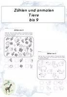 Vorschau - Arbeitsblätter - Bundle Zahlen bis 10 (im Wert von 50 Euro) - Deckblatt