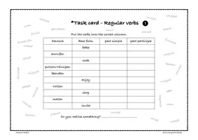 Vorschau - Aufgabenkarten - Present Perfect Task Cards - Übungen (differenziert) - Seite 2
