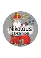Vorschau - Bildkarten - Legekreis - Nikolaus / 6. Dezember - Seite 1