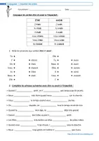 Aperçu - Feuilles d'exercices - Fiche exos l'imparfait des verbes - Page 2