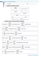 Aperçu - Feuilles d'exercices - Fiche exos l'imparfait des verbes - Page 3