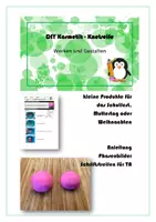 Vorschau - Arbeitsblätter - DIY Kosmetik - Knetseife - Werken und Gestalten - Deckblatt