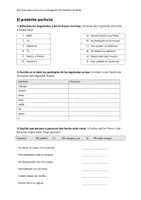 Vorschau - Arbeitsblätter - Pretérito Perfecto – Ejercicios - Deckblatt
