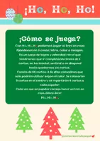 Vista previa - Juegos / Gamificación - Ho, Ho, Ho. Juego 3 en raya - página 1