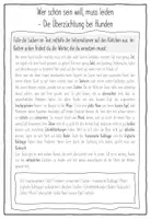 Vorschau - Arbeitsblätter - "Wer schön sein will, muss leiden" - Qualzucht bei Hunden - Seite 1
