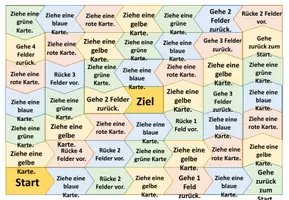 Vorschau - Spiele - Brettspiel: Ferien (editierbar), mehrere Versionen: vor/ nach den Weihnachtsferien + vor/nach den Sommerferien - Seite 1