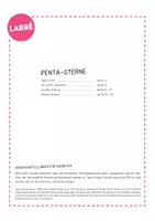 Vorschau - Mal- und Bastelvorlagen - Penta-Sterne - Seite 2