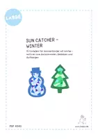 Vorschau - Mal- und Bastelvorlagen - Sun Catcher - Winter - Seite 1