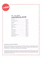 Vorschau - Mal- und Bastelvorlagen - Mal-Collagen - Winterschläfer - Seite 2