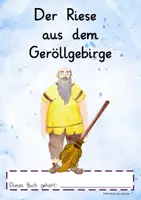 Vorschau - Arbeitsblätter - Der Riese aus dem Geröllgebirge - ein modernes Märchen als Ganzschrift mit Begleitmaterial - Seite 1