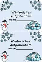 Vorschau - Arbeitsblätter - Winterliches Aufgabenheft - Zahlen/Mengen bis 7 - Seite 2