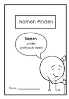 Vorschau - Arbeitsblätter - Nomen finden - Übungsheftchen - Seite 1