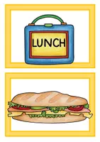 Vorschau - Arbeitsblätter - Materialpaket Let's have lunch - Seite 2