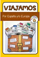 Vista previa - Hojas de trabajo - Viajamos por España y/o Europa - Portada