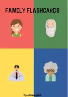 Aperçu - Cartes / Images - Flashcards famille en anglais! - Page de couverture