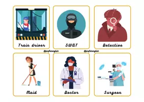 Aperçu - Cartes / Images - Flashcards d'emplois en anglais! - Page 2