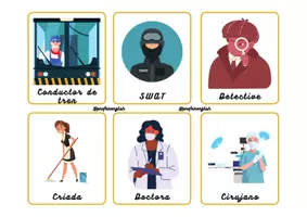 Aperçu - Cartes / Images - Flashcards d'emplois en espagnol! - Page 2
