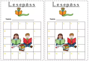 Vorschau - Anderer Materialtyp - FREEBIE: Lesepass und Leseurkunde - Seite 3