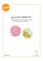Vorschau - Mal- und Bastelvorlagen - Blätter-Mandalas - Seite 1