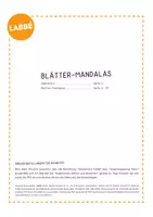 Vorschau - Mal- und Bastelvorlagen - Blätter-Mandalas - Seite 2