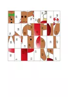 Vorschau - Spiele - Mathe: Rechenpuzzle: Zahlenraum bis 100: Weihnachten: Lebkuchenfigur - Seite 3