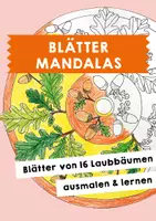 Vorschau - Mal- und Bastelvorlagen - Blätter-Mandalas - Deckblatt