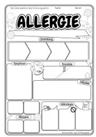 Vorschau - Arbeitsblätter - Allergie - Die Überreaktion des Immunsystem - Immunbiologie Krankheit - Seite 3