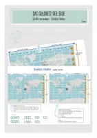 Vorschau - Spiele - Schiffe versenken Gradnetz der Erde Orientierung Geographie Schätze finden - Deckblatt