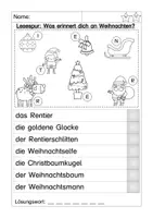 Vorschau - Arbeitsblätter - Lesespur Weihnachten - Seite 2