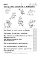 Vorschau - Arbeitsblätter - Lesespur Weihnachten - Seite 3