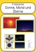 Vorschau - Bildkarten - Fotokartei Sonne, Mond und Sterne - Deckblatt