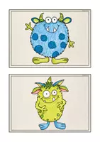 Vorschau - Arbeitsblätter - Monster Body Parts - Materialpaket - Seite 3