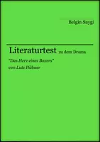 Vorschau - Arbeitsblätter - Literaturtest zu "Das Herz eines Boxers" von Lutz Hübner - Deckblatt