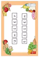 Vorschau - Unterrichtsreihen - Unser Essen - Lerntheke - Seite 3