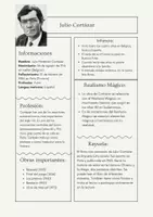 Vorschau - Arbeitsblätter - Julio Cortázar - Deckblatt