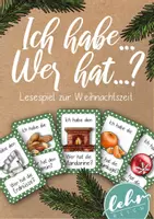 Vorschau - Spiele - Ich habe... Wer hat..? Lesespiel zur Weihnachtszeit - Deckblatt
