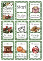 Vorschau - Spiele - Ich habe... Wer hat..? Lesespiel zur Weihnachtszeit - Seite 1
