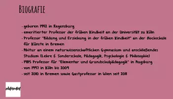 Vorschau - Videos - Stundenentwurf: Biografie von Gerd Schäfer - Präsentation - Seite 3