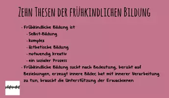 Vorschau - Präsentationen/Tafelbilder - Stundenentwurf: Theorien der frühkindlichen Entwicklung nach Gerd Schäfer - Präsentation - Seite 2