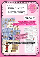 Vorschau - Arbeitsblätter - Materialpaket - Alle meine Lesespaziergänge für die 2. Klasse - Deckblatt