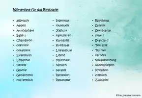 Vorschau - Spiele - Rechtschreib-Bingo (mit 20 verschiedenen Vorlagen) - Seite 2