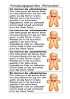 Vorschau - Arbeitsblätter - 3 Weihnachtliche Fortsetzungsgeschichten inklusive Bildkarten - Seite 2