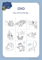 Aperçu - Jeux - Brown Owl's Friends and Family - Tic Tac Toe - Page 1