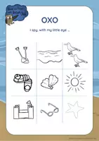 Vista previa - Juegos / Gamificación - Brown Owl At the seashore - Tic Tac Toe - página 2
