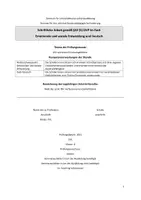 Vorschau - Stundenentwürfe - UPP Deutsch Klasse 6 Lyrik Emotionsgedichte schreiben - Deckblatt