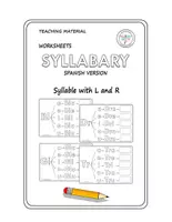 Vista previa - Hojas de trabajo - SILLABARY L AND R CAPITAL FIRST GRAMMAR - Portada