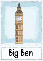 Vista previa - Decoración del aula - Great Britain / UK - 30 Flashcards for ESL Learners - página 1