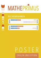 Vorschau - Arbeitsblätter - 1 Zahlen und Ziffern: Poster Rechenrahmen - Deckblatt