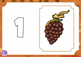 Vista previa - Hojas de trabajo - 1-10 Numbers Pre-Writing Practice -FALL / AUTUMN- - página 3